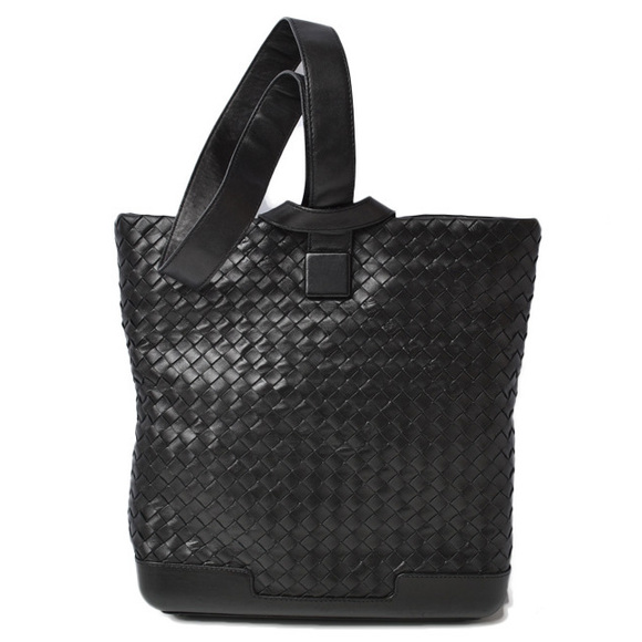 Bottega Veneta Men's Bag Vintage Leather Shoulder Body Bag Black - Picture 1 of 1